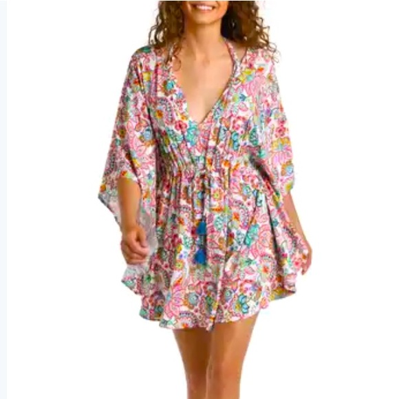 La Blanca Other - La Blanca Resort Wear NEW Floral Multicolor Women's Top